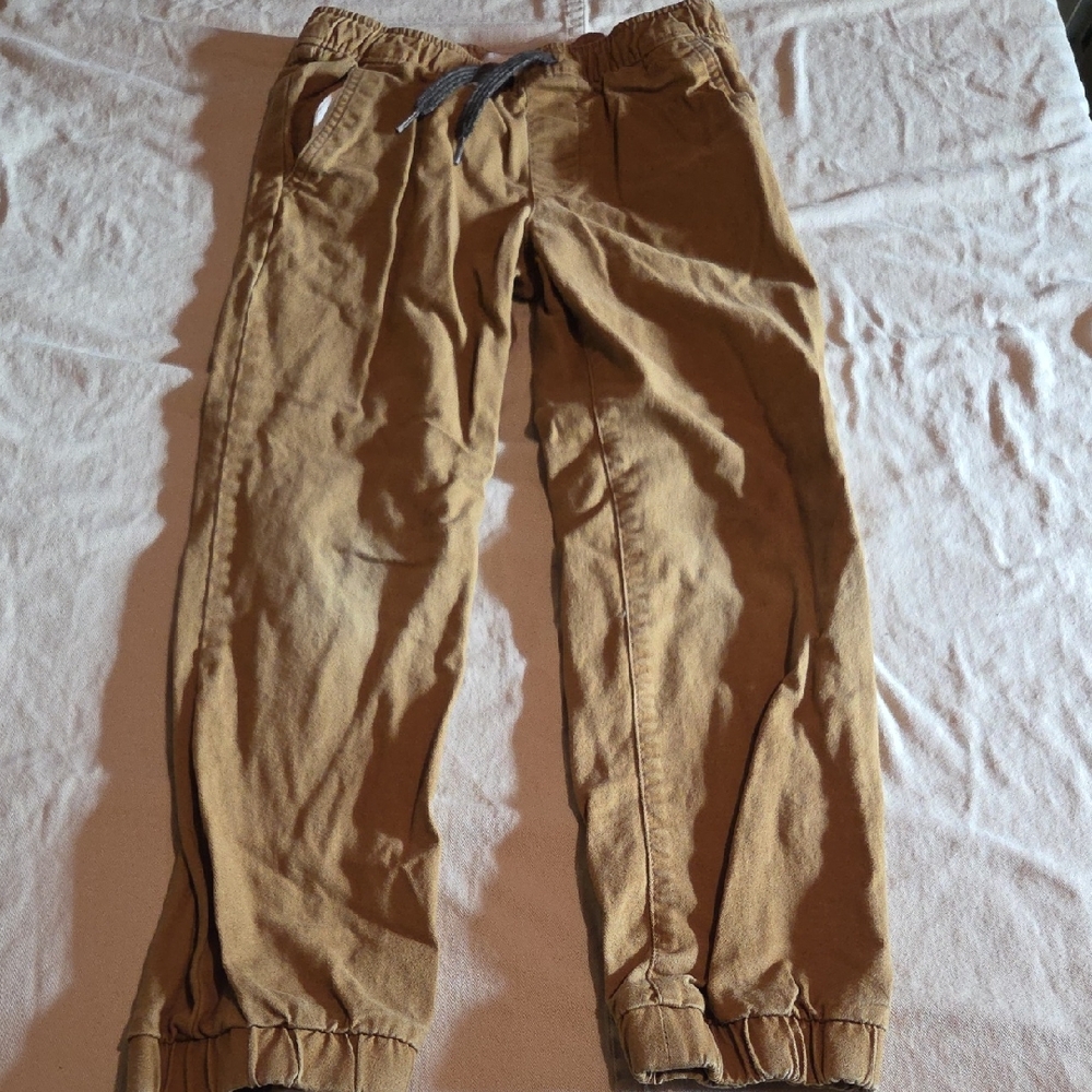 Old Navy Tan Elastic Waist Pants